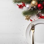 Comida de Navidad - 25 Diciembre. Celebra la Navidad comiendo rico.